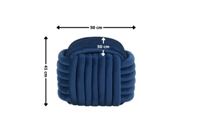 Taburet P030, Albastru