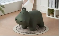 Taburet Hipopotam KJP5304, Verde