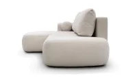 Colțar Extensibil Ariola, Cu Ladă Depozitare, Stofă Premium Loop 2 Cream 4
