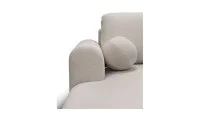 Colțar Extensibil Ariola, Cu Ladă Depozitare, Stofă Premium Loop 2 Cream 5