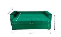 Canapea Extensibilă Claudia Bonell Max, Verde 6