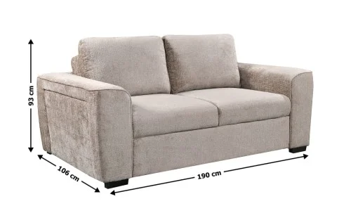 Canapea Extensibilă Cremona 7839A - 02, Beige