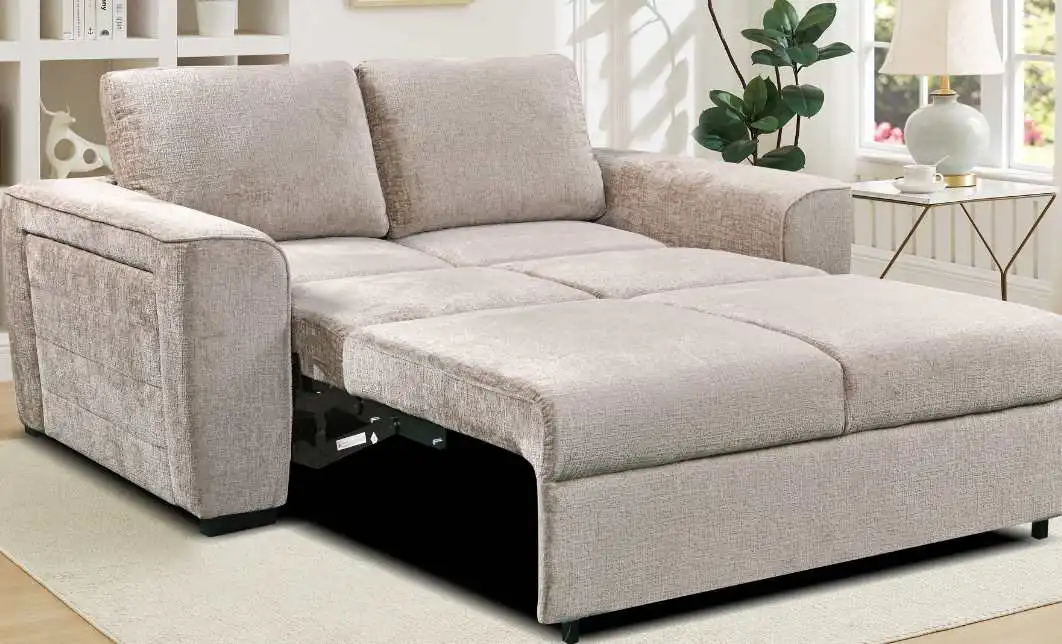 Canapea Extensibilă Cremona 7839A - 02, Beige 1