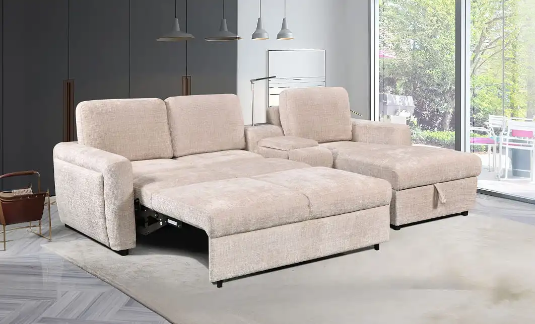 Colțar Extensibil Cremona KF7864-02, Bej Dreapta 1