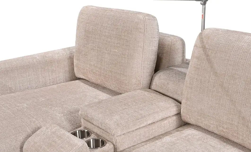 Colțar Extensibil Cremona KF7864-02, Bej Stânga 8