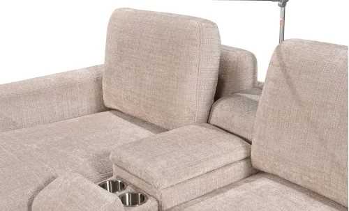 Colțar Extensibil Cremona KF7864-02, Bej Stânga