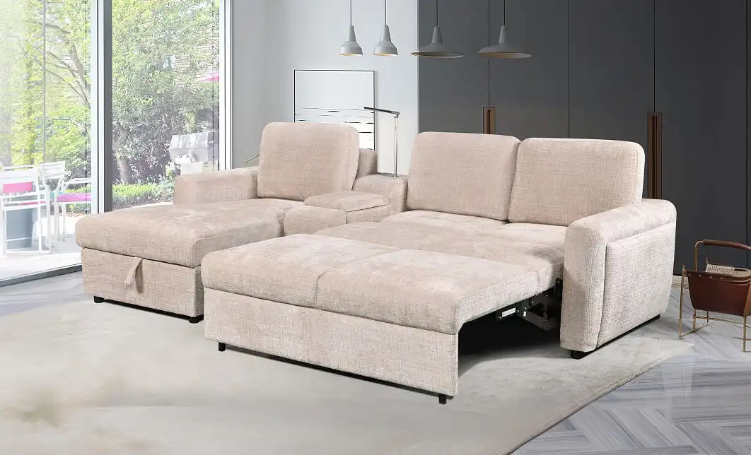 Colțar Extensibil Cremona KF7864-02, Bej Stânga 1