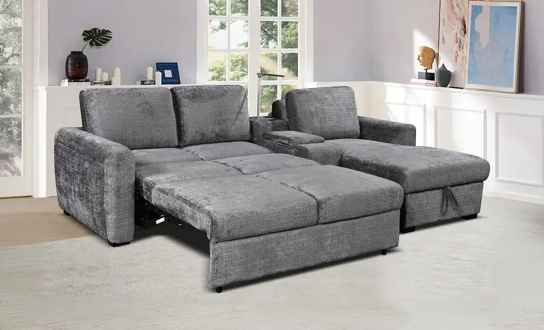 Colțar Extensibil Cremona KF7864-95, Gri Dreapta 1