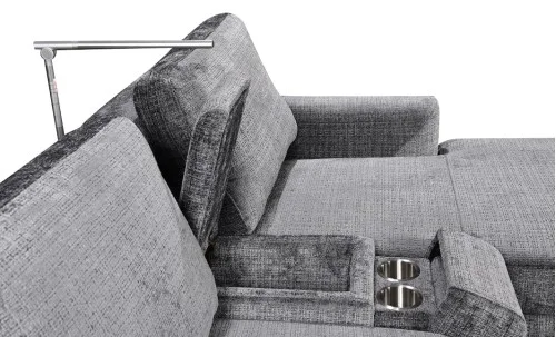 Colțar Extensibil Cremona KF7864-95, Gri Dreapta