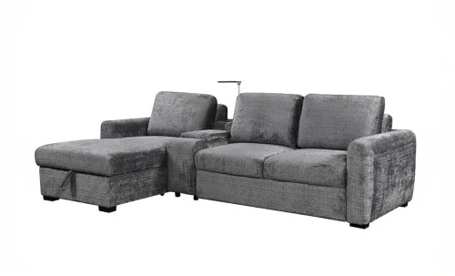 Colțar Extensibil Cremona KF7864-95, Gri Stânga