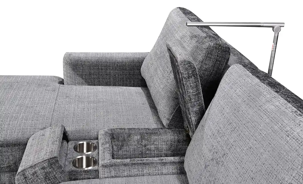 Colțar Extensibil Cremona KF7864-95, Gri Stânga 9