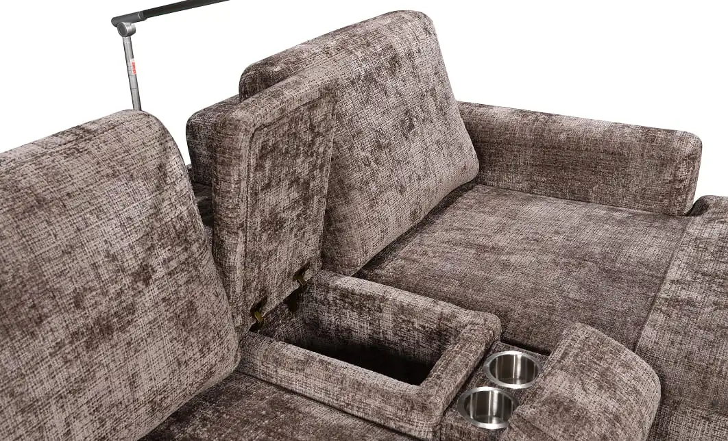 Colțar Extensibil Cremona KF7864-24, Maro Dreapta 9