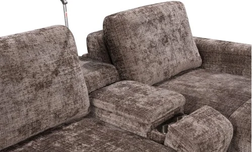 Colțar Extensibil Cremona KF7864-24, Maro Dreapta