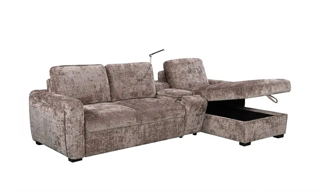 Colțar Extensibil Cremona KF7864-24, Maro Dreapta 4