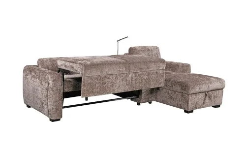 Colțar Extensibil Cremona KF7864-24, Maro Dreapta