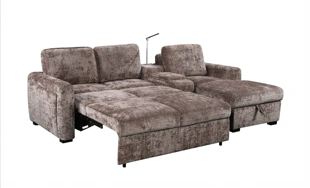 Colțar Extensibil Cremona KF7864-24, Maro Dreapta 6