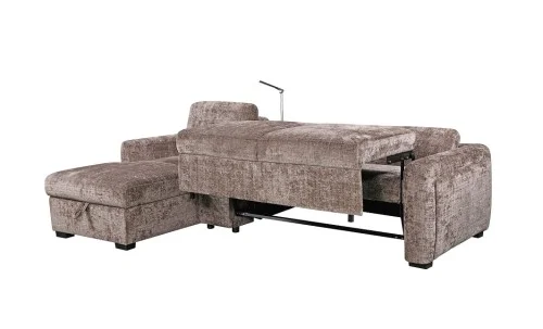 Colțar Extensibil Cremona KF7864-24, Maro Stânga