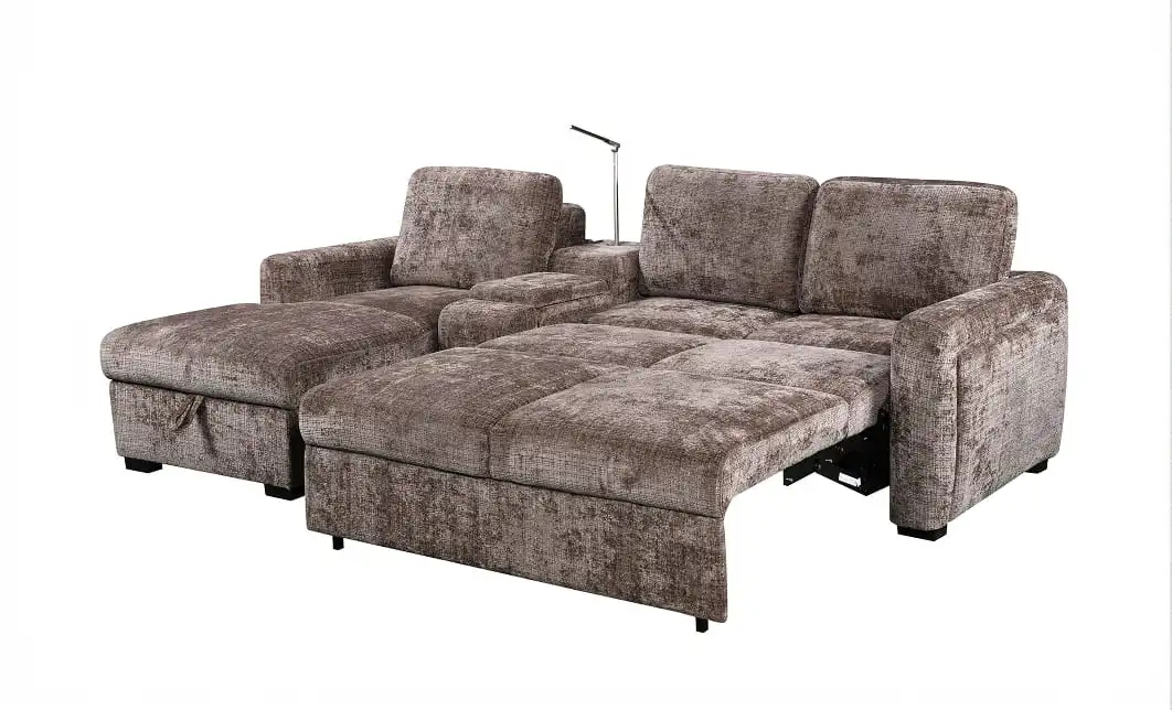 Colțar Extensibil Cremona KF7864-24, Maro Stânga 6