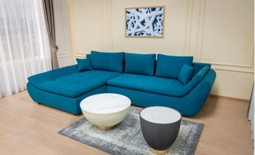 Colțar Extensibil Relax Turcoaz - Vega 25 Stânga
