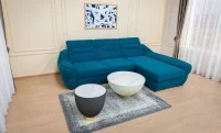 Colțar Extensibil Space Turcoaz - Vega 25 Dreapta