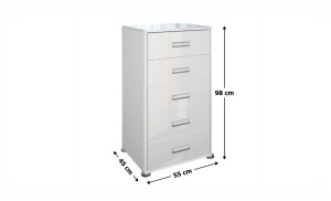 Comoda Bella BL-65-WB