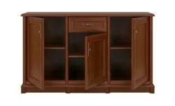 Comodă Sonata 3D/1S cu 3 Uși 1 Sertar, Nuc / Maro