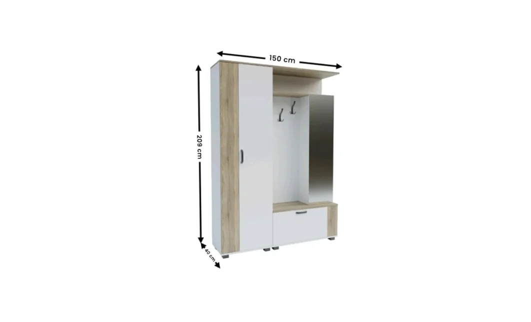 Cuier Spațios Mira UK Kraft + Casmir 2
