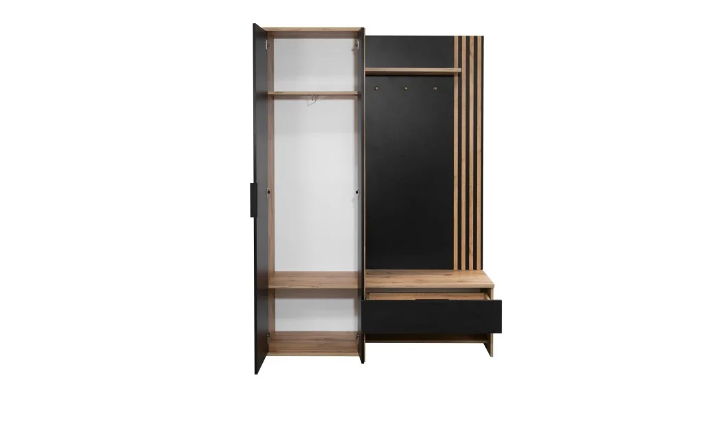 Cuier Hol Milo cu Riflaj, negru 1