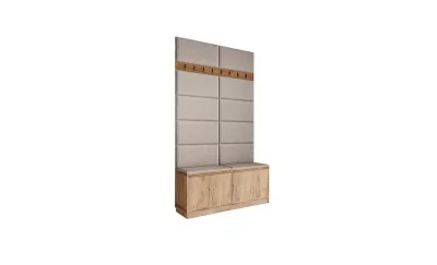 Cuier Hol Klaus IV, Kraft/Gri deschis