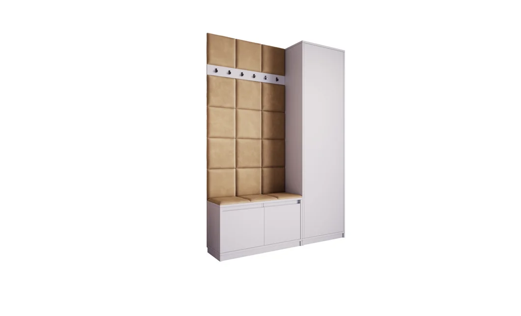 Cuier Hol Klaus I, Alb/Crem 2