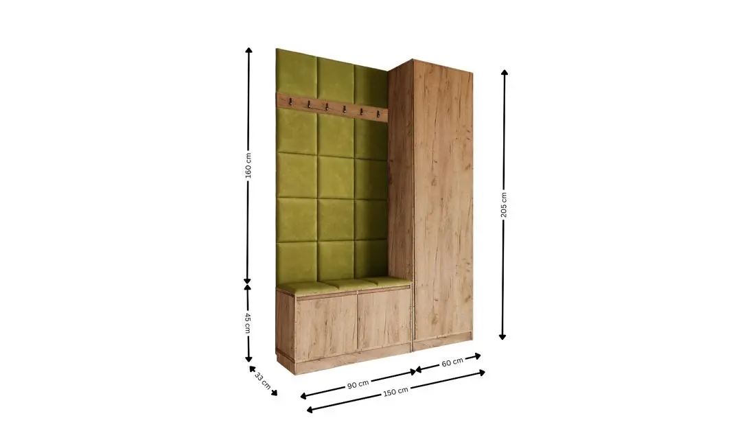 Cuier Hol Klaus I, Kraft/Verde 2