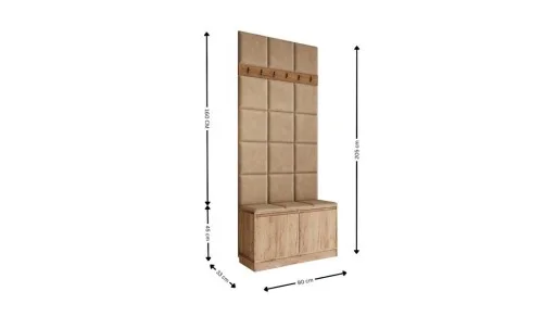 Cuier Hol Klaus II, Kraft/Crem
