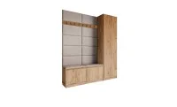 Cuier Hol Klaus III, Kraft/Gri Deschis