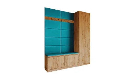 Cuier Hol Klaus III, Kraft/Turquoise