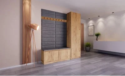 Cuier Hol Klaus  V, Kraft/Gri inchis