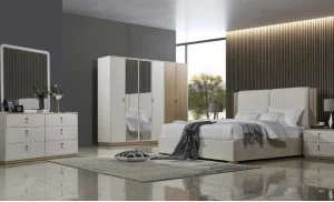 Dormitor Modern 352 Capri Gold 6 A Dulap cu 6 uși 