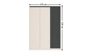 Dulap Monaco SZF3D2S 