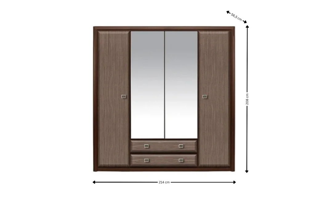 Dulap Koen MDF SZF4D2SMDF 1