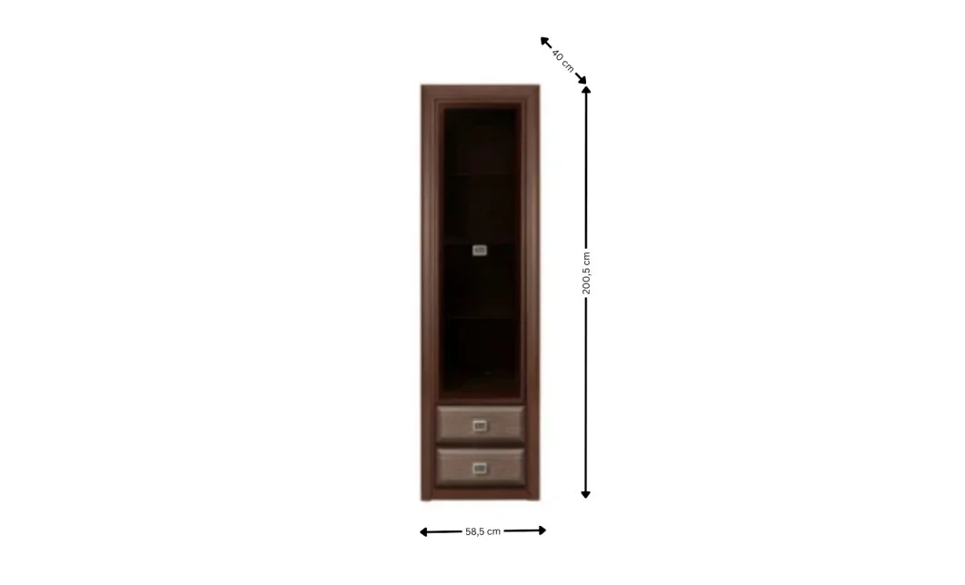 Dulap Koen MDF REG1W2S 1