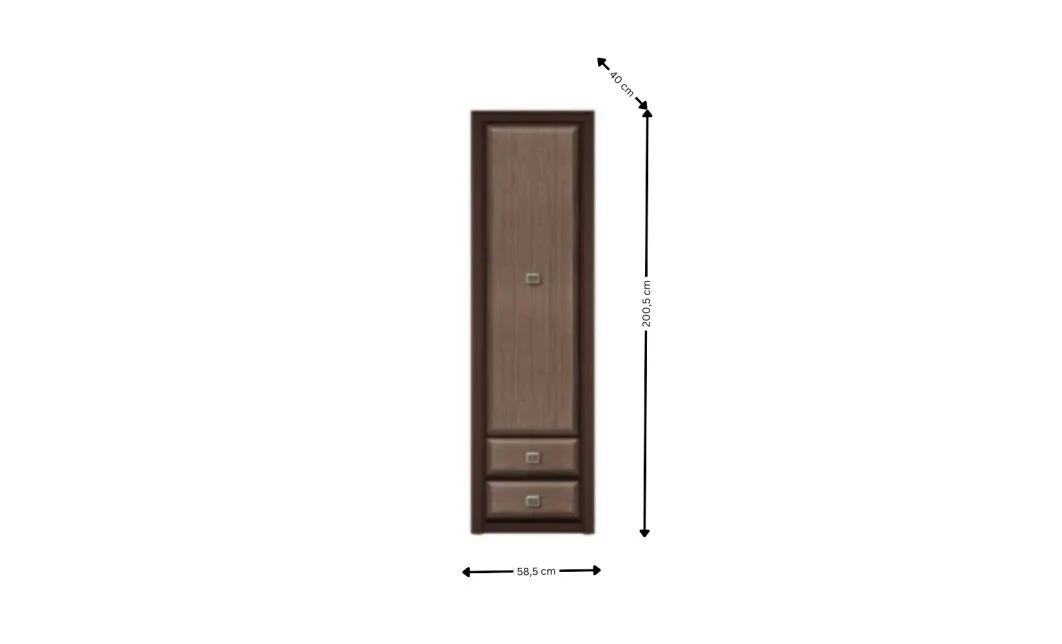 Dulap Koen MDF REG1D2S 2