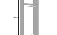 Dulap Standard 2D2S Sonoma 2
