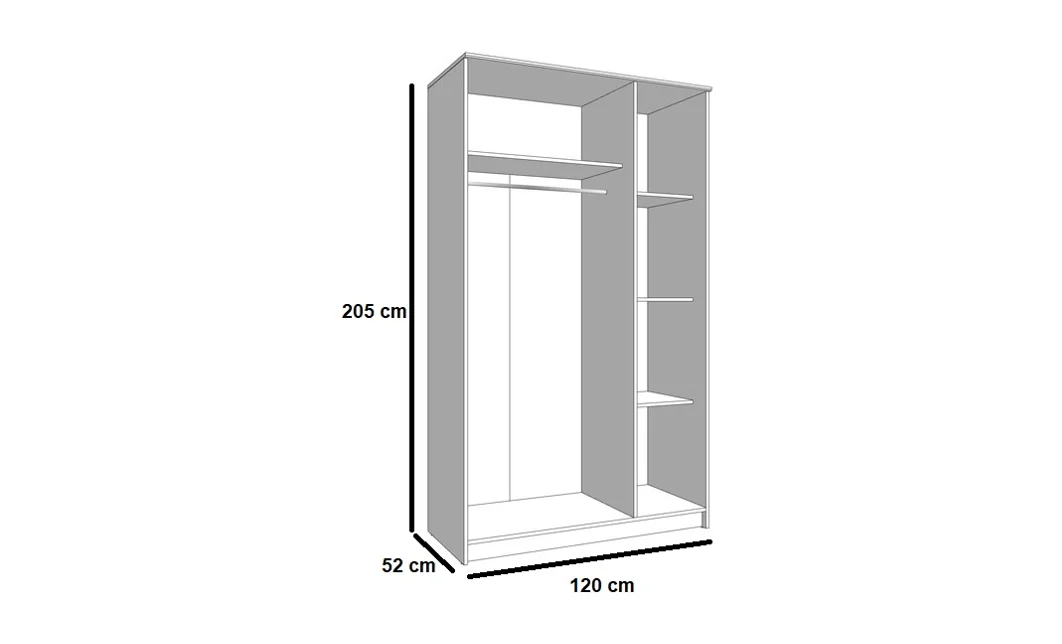 Dulap Standard 3D Sonoma 2