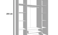 Dulap Standard 4D Sonoma 2