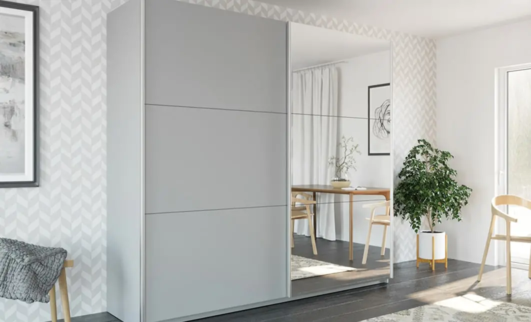 Dulap Vigo Platinum 250 Uși Glisante cu Oglindă 2