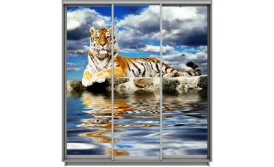 Dulap Print 3 Usi 279, L190 x H220 x A60
