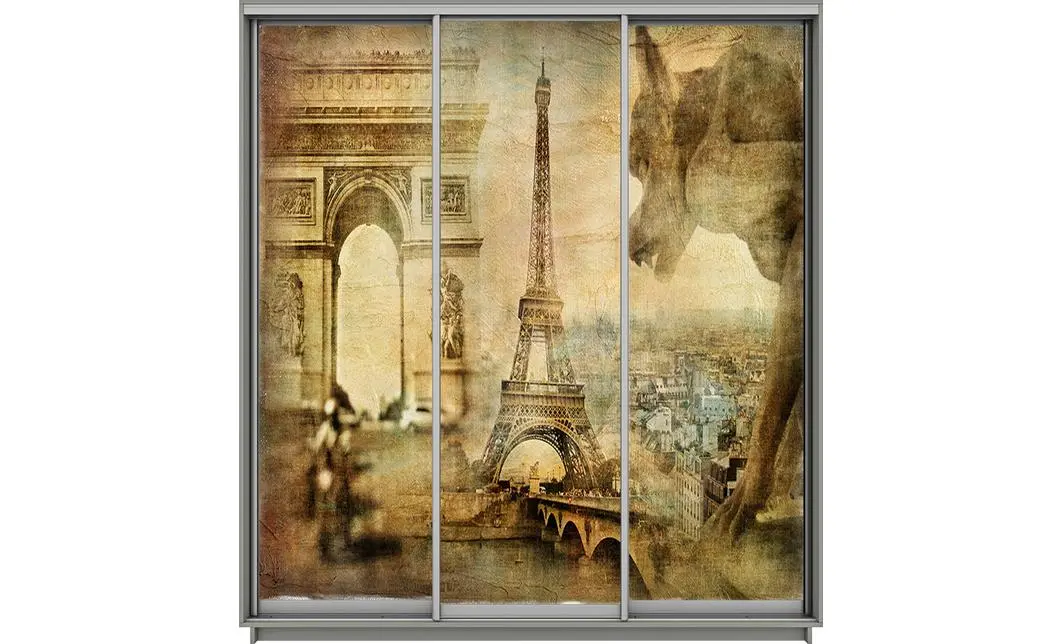 Dulap Print 3 Usi 2577, L190 x H220 x A60