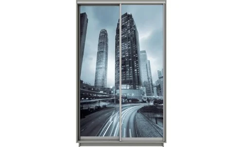 Dulap Print 2 Usi 1133, L100 x H220 x A60