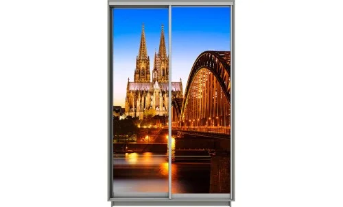 Dulap Print 2 Usi 1784, L100 x H220 x A60