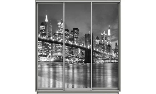 Dulap Print 3 Usi 2344, L190 x H220 x A60