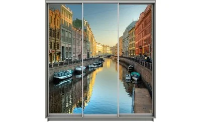 Dulap Print 3 Usi 2501, L190 x H220 x A60